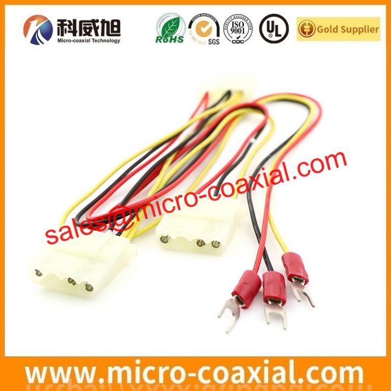 Manufactured DF80D-50P-0.5SD(51) Fine Micro Coax cable assembly FI-JW34S-VF16-R3000 LVDS cable eDP cable assembly manufactory