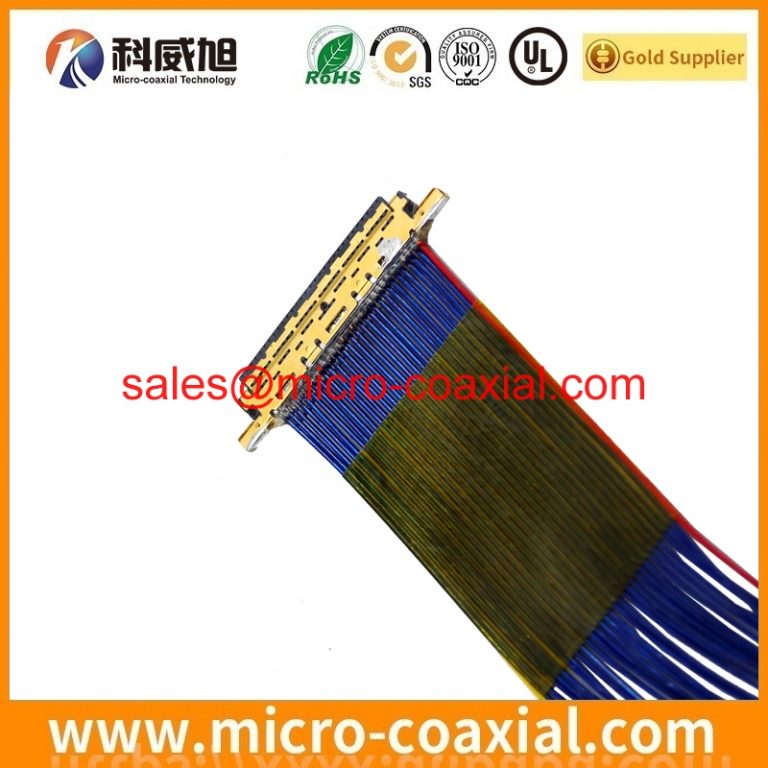 customized I-PEX 2182-035-03 fine micro coaxial cable assembly I-PEX 20453-330T-13 LVDS cable eDP cable Assembly Manufacturer