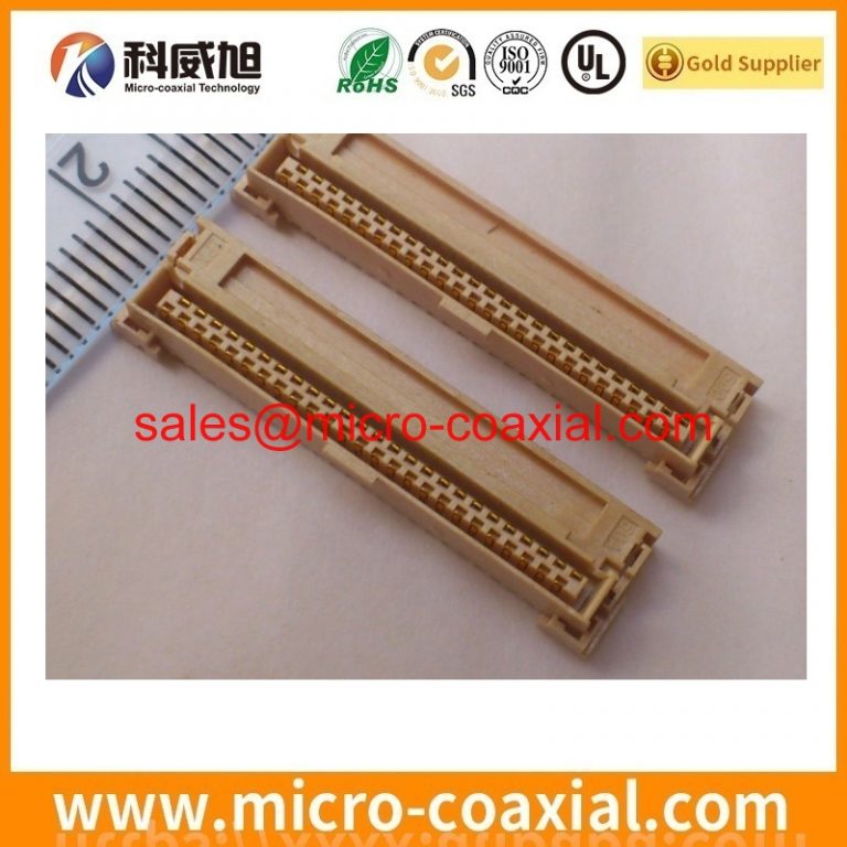 customized I-PEX 20833-040T-01-1 fine micro coaxial cable assembly I-PEX 20497 LVDS eDP cable assembly Vendor
