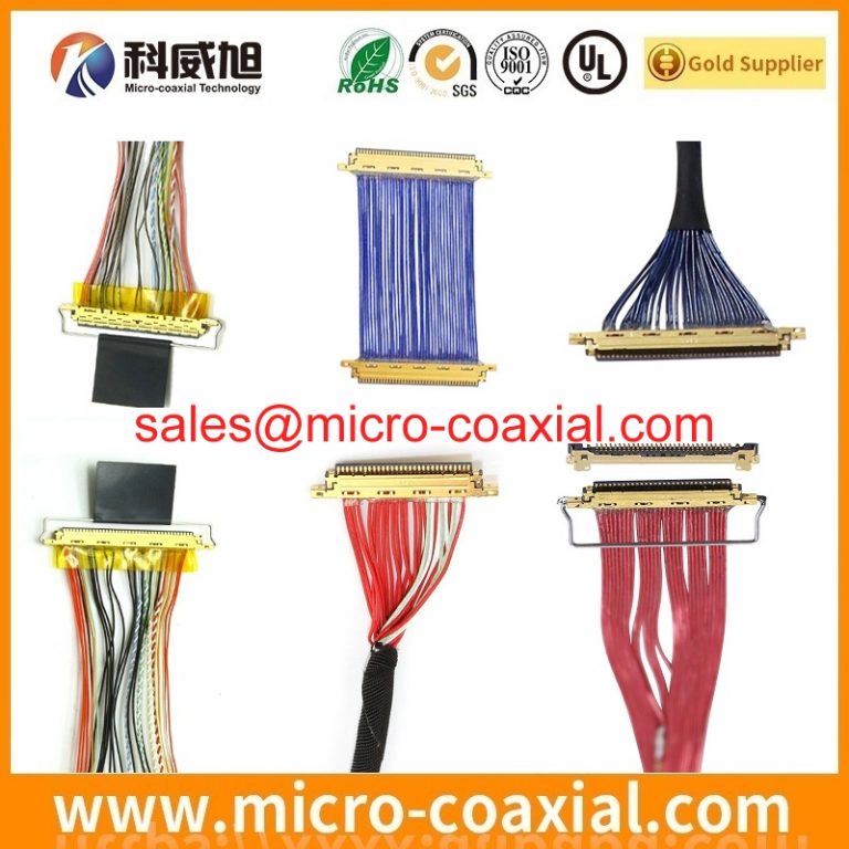 customized 8-2069716-3 micro flex coaxial cable assembly I-PEX 20336 eDP LVDS cable assemblies supplier