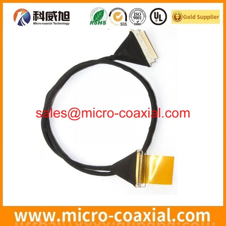 Custom FX16M2-41S-0.5SV micro coaxial connector cable assembly USLS20-30 eDP LVDS cable Assemblies Manufacturing plant