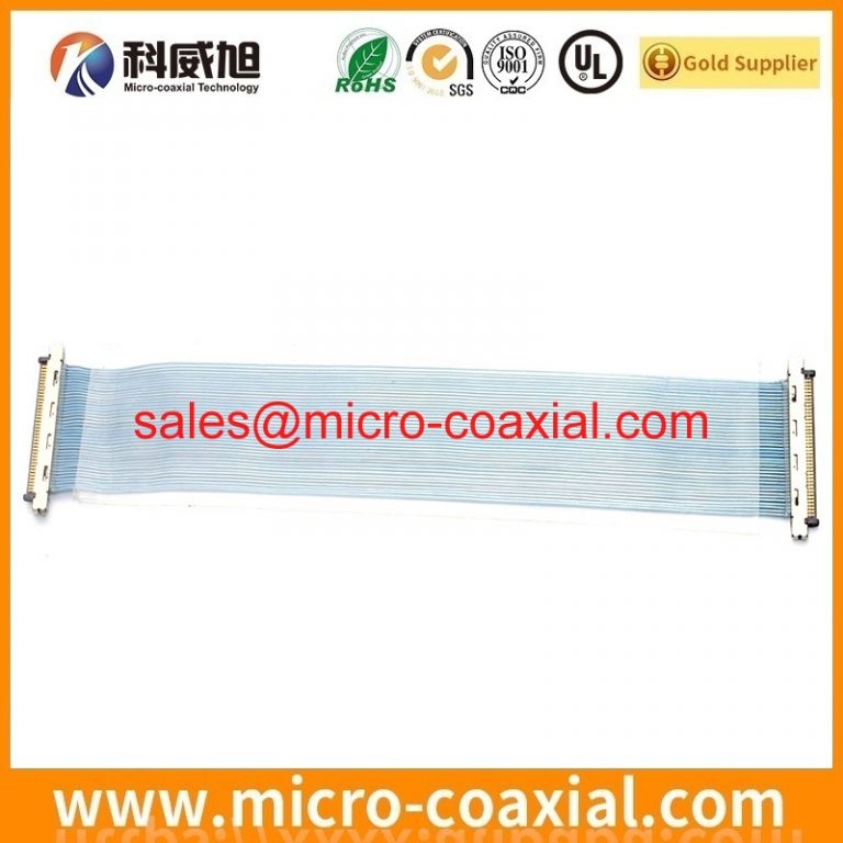 custom MDF76LBRW-30S-1H(55) Fine Micro Coax cable assembly I-PEX 20729-040E-02 eDP LVDS cable assembly manufactory