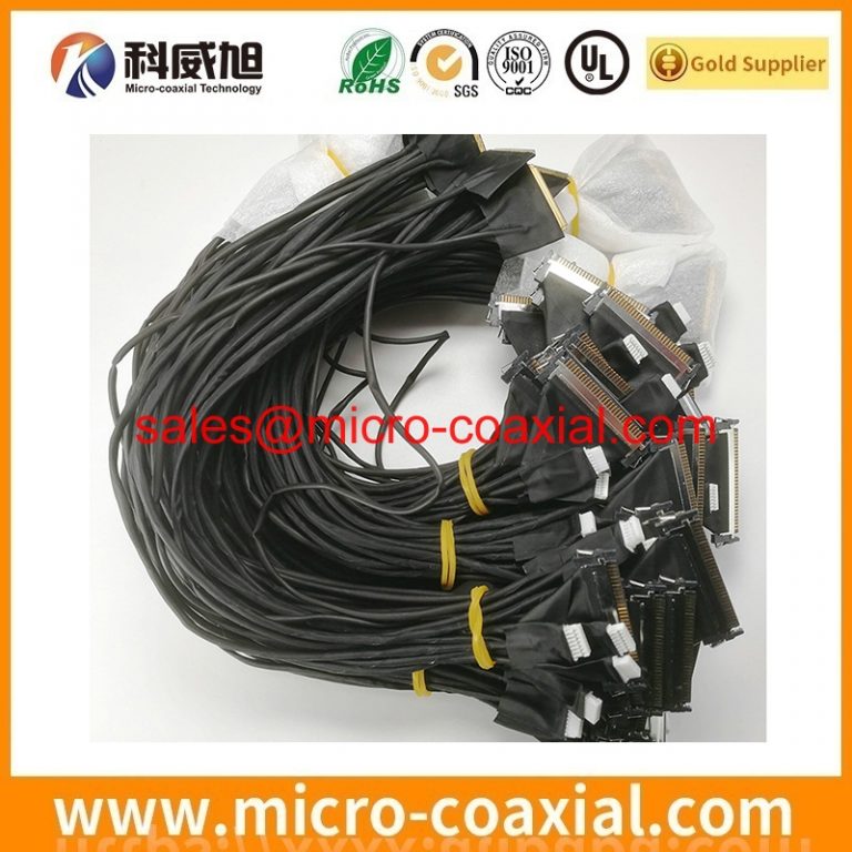 Custom I-PEX 20438 micro coaxial cable assembly I-PEX 20844-040T-01-1 LVDS eDP cable assembly Manufacturer