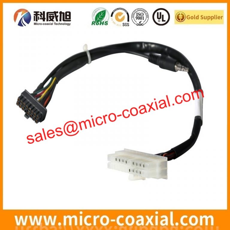 Custom JF08R0R041010UC fine pitch cable assembly I-PEX 20439-030E-01 LVDS cable eDP cable assembly manufactory