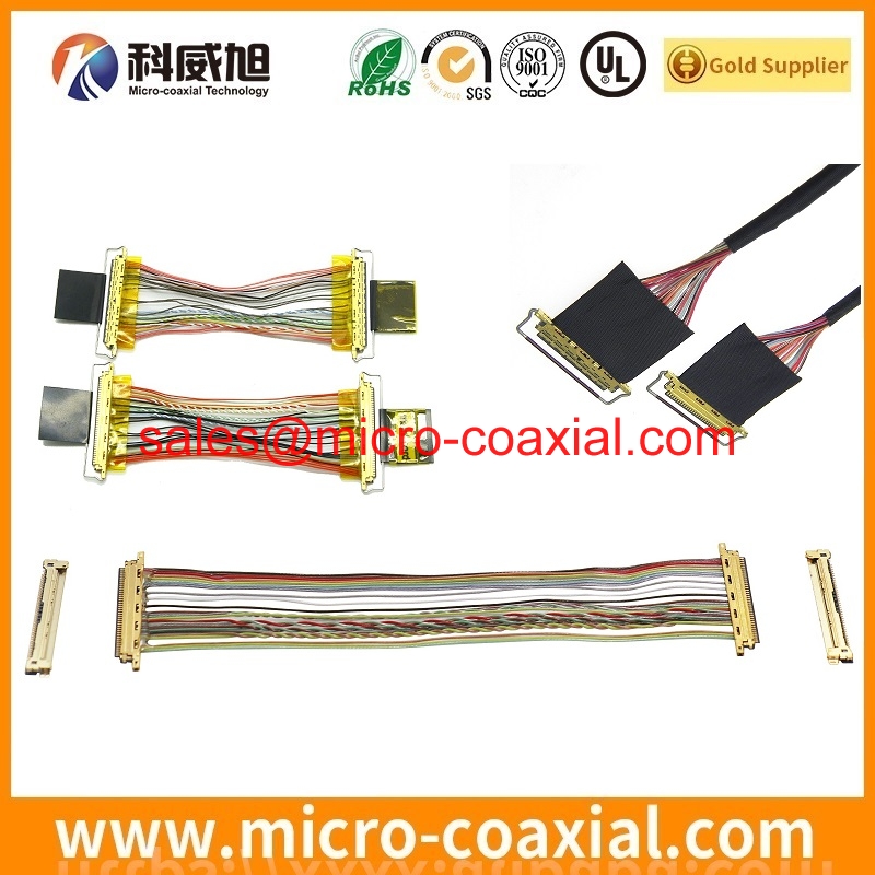 Professional JF08R0R051030UA micro coax cable manufacturer High Reliability I-PEX 2047 india factory