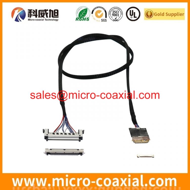 Built I-PEX 20419-030T Micro Coax cable assembly I-PEX 20373-R30T-06 LVDS eDP cable assemblies supplier