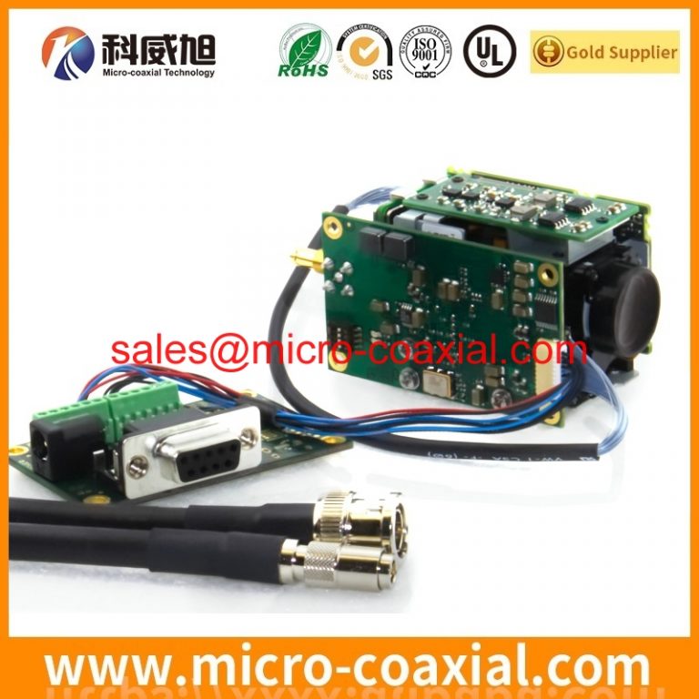 custom I-PEX 20497-032T-30 micro flex coaxial cable assembly I-PEX 20373-R20T-06 LVDS eDP cable Assemblies manufactory