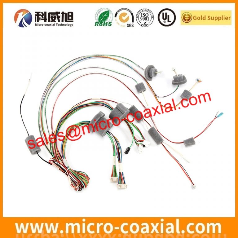 customized DF80D-50P-0.5SD(52) fine pitch connector cable assembly DF81-30P-LCH(52) LVDS cable eDP cable assemblies Manufactory