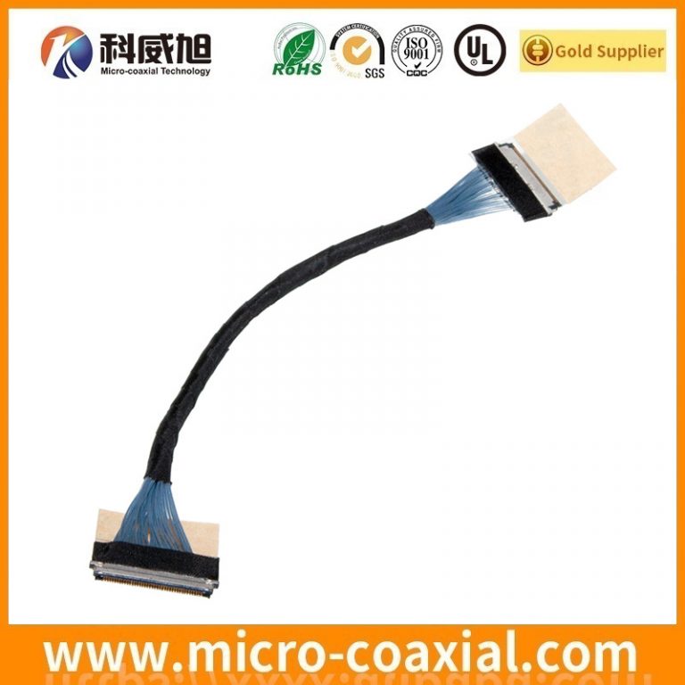 customized FI-S4P-HFE micro-coxial cable assembly XSLS01-30-B eDP LVDS cable assemblies manufactory