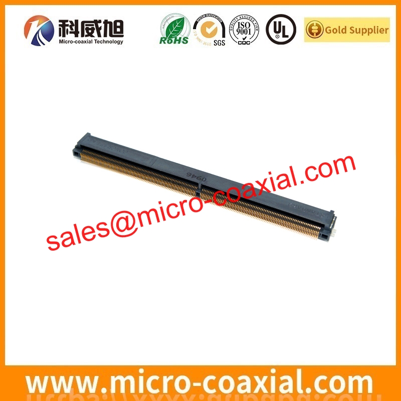 custom I-PEX 20345-030T-32R Micro-Coax cable I-PEX 20374-R32E-31 panel cable Assembly Manufacturing plant