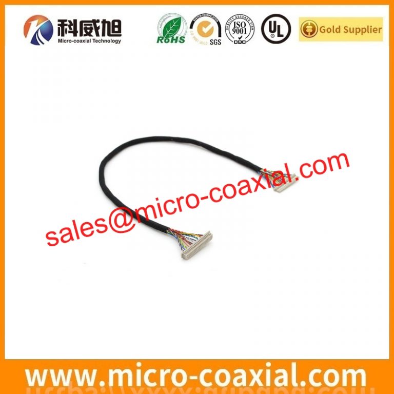 customized USL20-20S MFCX cable assembly I-PEX 20504 eDP LVDS cable Assemblies Manufacturer
