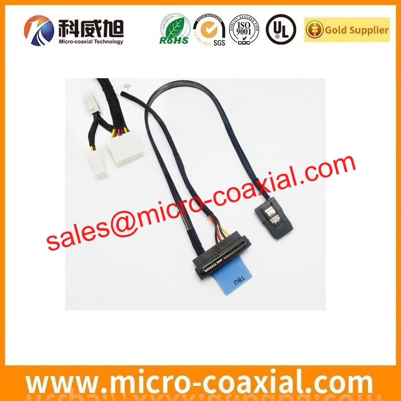 custom I-PEX 20346 micro coaxial cable I-PEX 2182-020-03 panel cable assemblies Supplier
