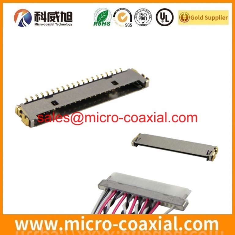 custom I-PEX 20338-Y30T-01F MFCX cable assembly DF81-30S-0.4H(51) LVDS cable eDP cable assembly Manufacturing plant