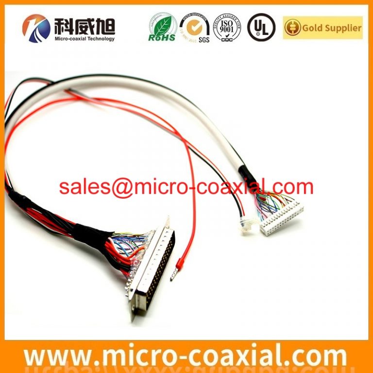 custom I-PEX 20373-R10T-06 fine micro coaxial cable assembly TMC01-51S-A eDP LVDS cable Assemblies supplier