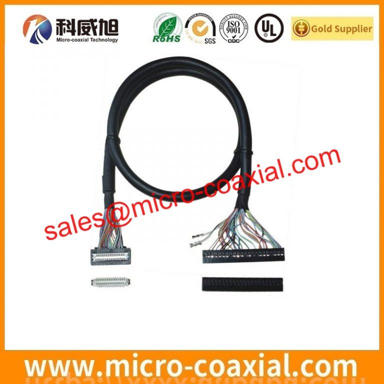 customized DF36-25P-0.4SD(51) thin coaxial cable assembly I-PEX 20682-040E-02 LVDS cable eDP cable assemblies Provider