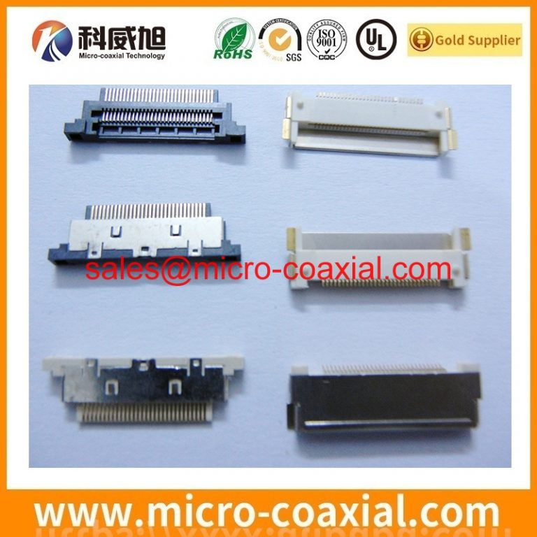 customized DF80D-50P-0.5SD(51) Fine Micro Coax cable assembly FI-SEB20P-HFE LVDS eDP cable Assembly Supplier