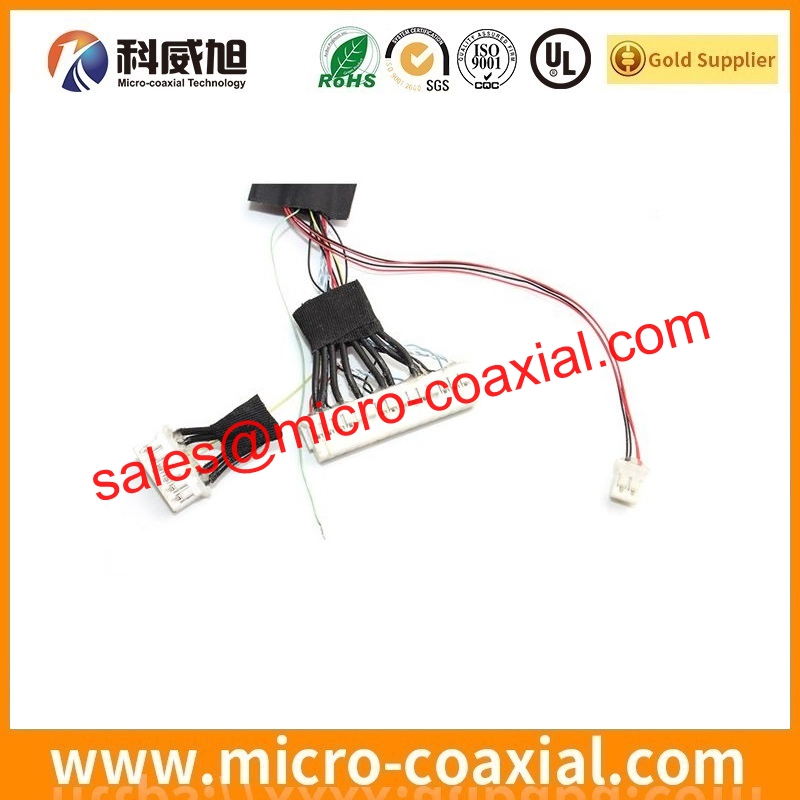 custom I-PEX 20633-350T-01S Fine Micro Coax cable I-PEX 20326-010T-02 LCD cable assemblies Manufacturer