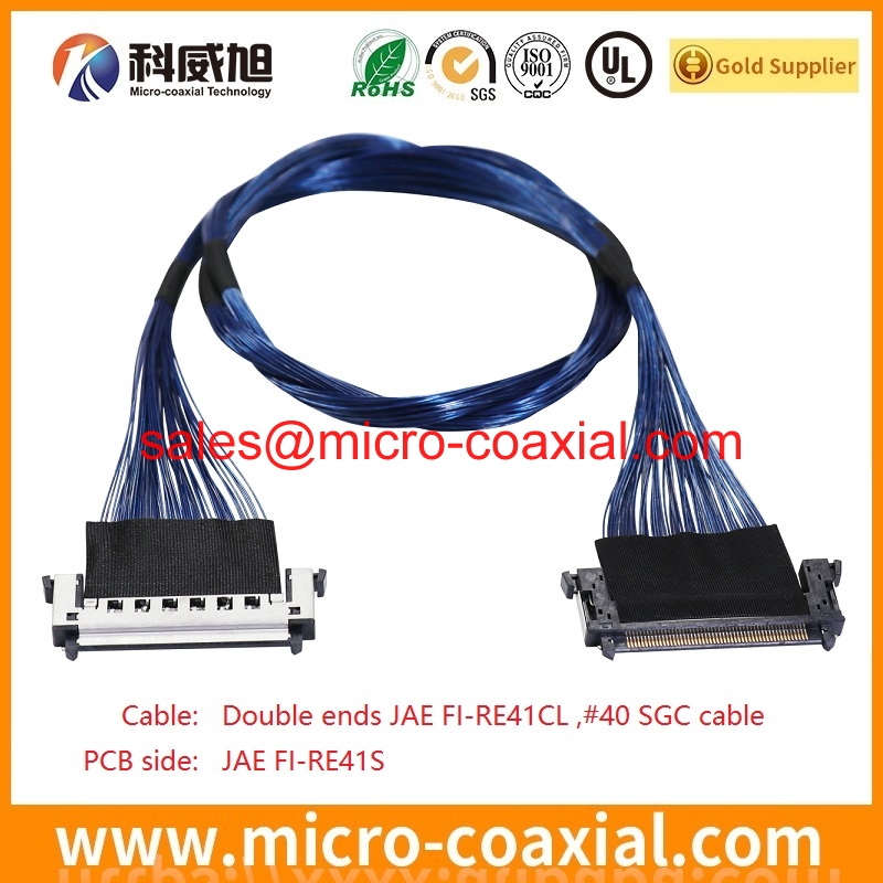 custom I PEX 20680 020T 01 Micro Coax cable I PEX 20474 eDP cable assembly vendor 2