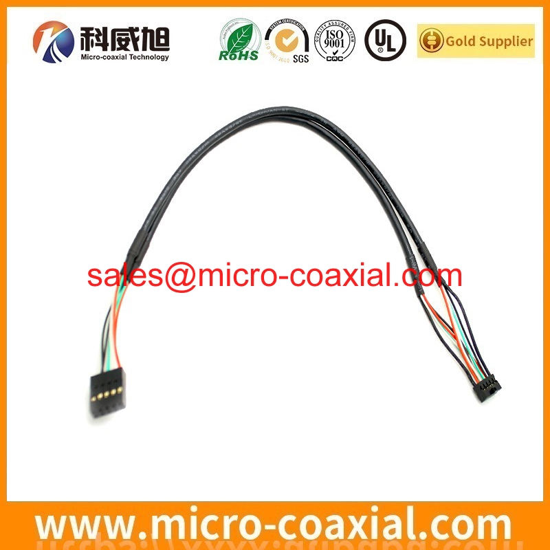 custom I PEX 2182 032 03 micro coxial cable I PEX 20326 030T 02 V by One cable assembly Supplier 4