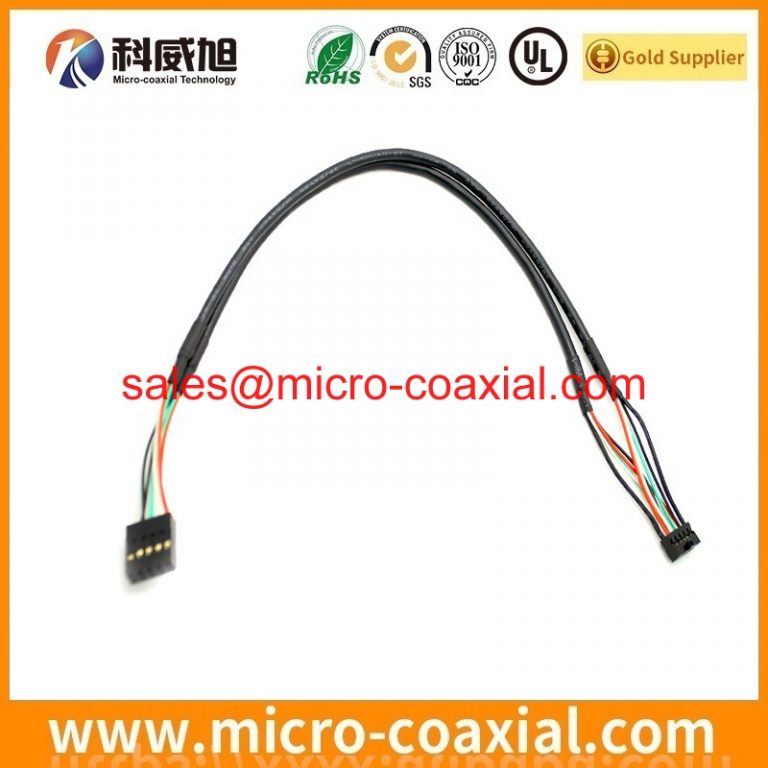 Built SSL00-10S-1000 fine wire cable assembly I-PEX 3204-0601 eDP LVDS cable assemblies vendor