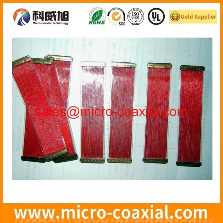 custom I-PEX 20681-030T-01 micro coax cable assembly I-PEX 2574-1203 eDP LVDS cable assemblies Manufacturer