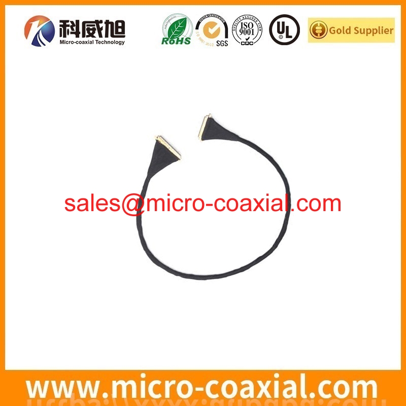 custom I-PEX 2453-0511 micro coaxial connector cable I-PEX 20531 edp cable assemblies manufacturing plant