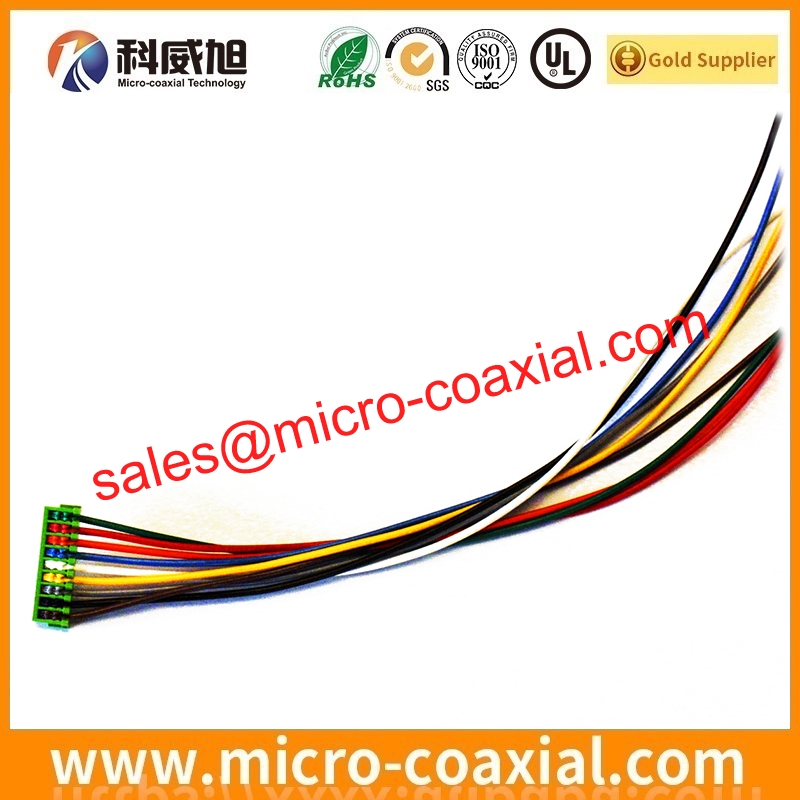 custom I-PEX 2576-150-00 micro flex coaxial cable I-PEX 20682 Panel cable Assembly supplier