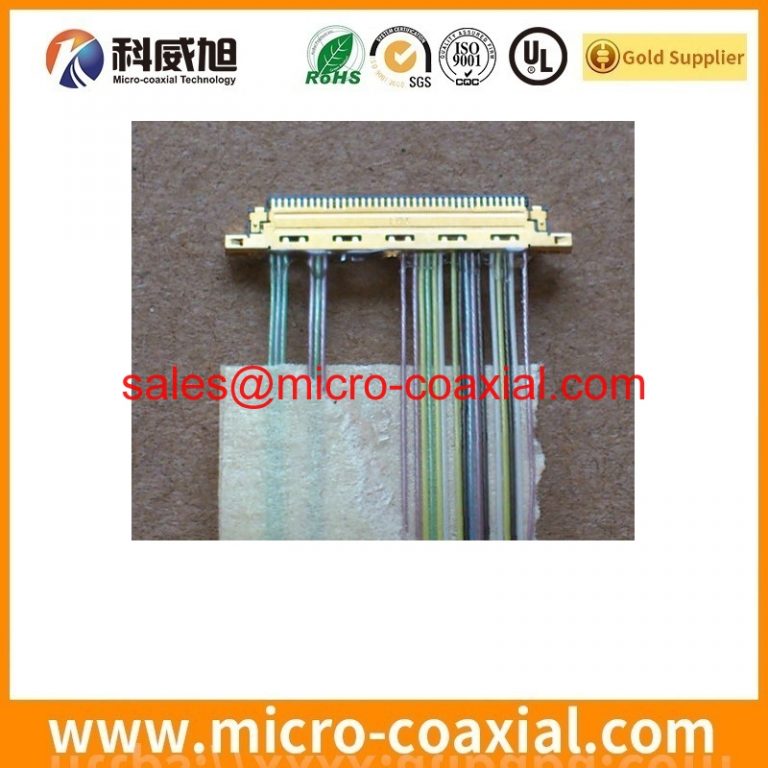 Custom I-PEX 2574-1203 MFCX cable assembly 2023317-1 LVDS cable eDP cable Assembly Manufacturer