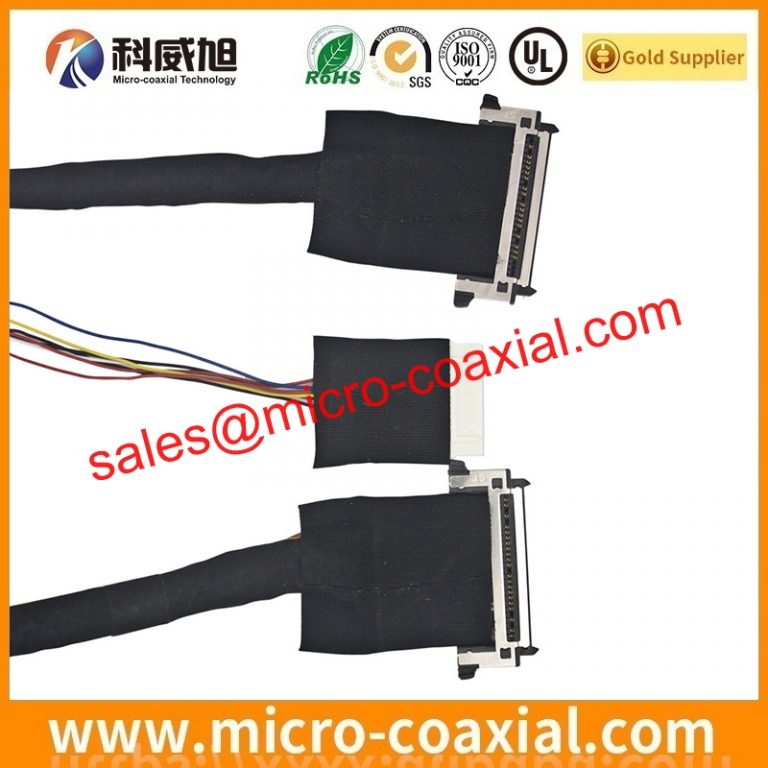 Built JF08R0R051020UA fine pitch connector cable assembly I-PEX 20346-040T-32R eDP LVDS cable Assembly provider