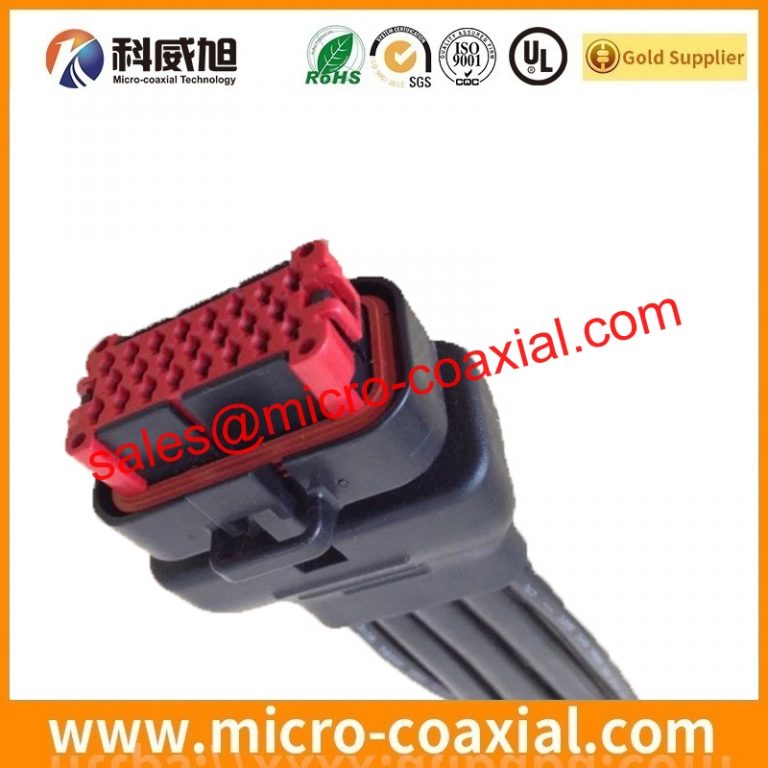 customized I-PEX 20326-010T-02 micro coaxial connector cable assembly I-PEX 20454-330T LVDS eDP cable Assembly Supplier