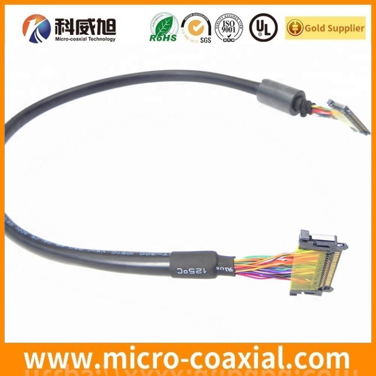Manufactured I-PEX 20373-010T-03 fine micro coaxial cable assembly HD1S040HA2R6000 eDP LVDS cable Assemblies provider