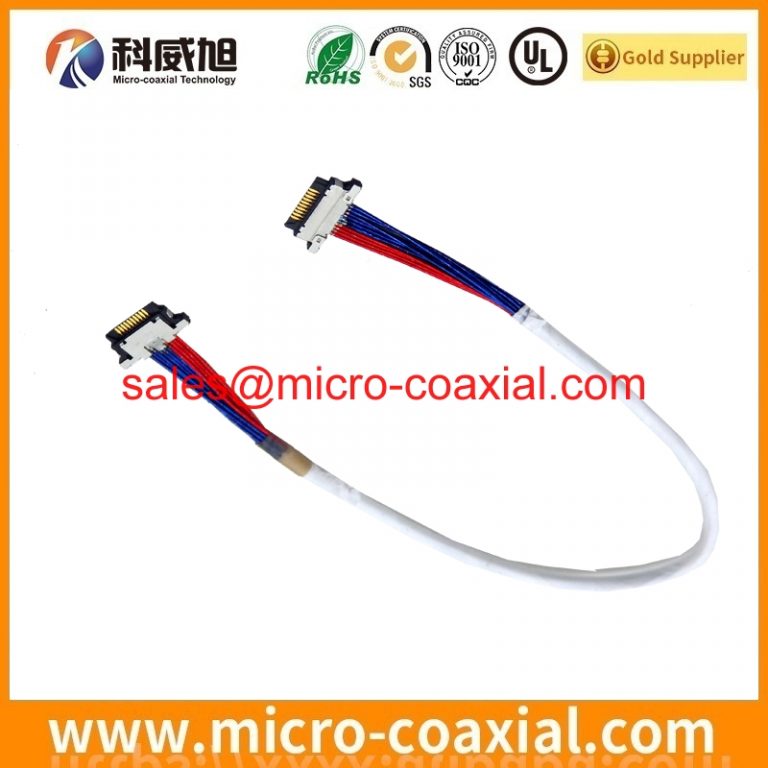 customized I-PEX 1968-0282 fine micro coax cable assembly I-PEX 2799-0401 LVDS eDP cable Assembly provider