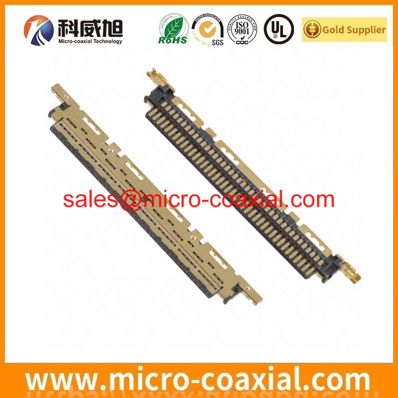 customized I PEX 20319 030T 11 micro flex coaxial cable I PEX 20849 030E 01 eDP cable assemblies provider 4