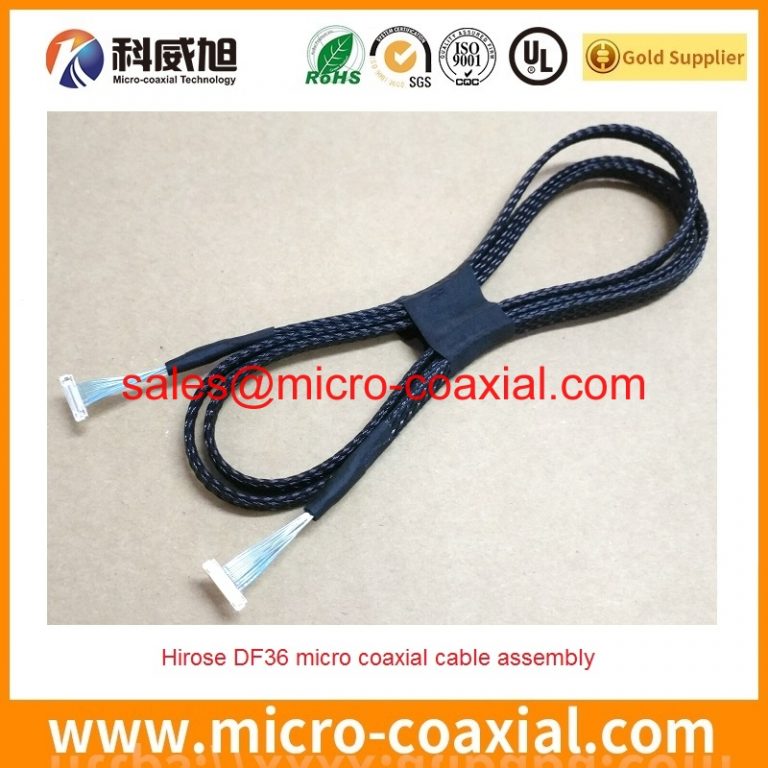 Manufactured DF36A-15S-0.4V(51) fine-wire coaxial cable assembly 5-2069716-2 LVDS cable eDP cable assemblies manufacturer
