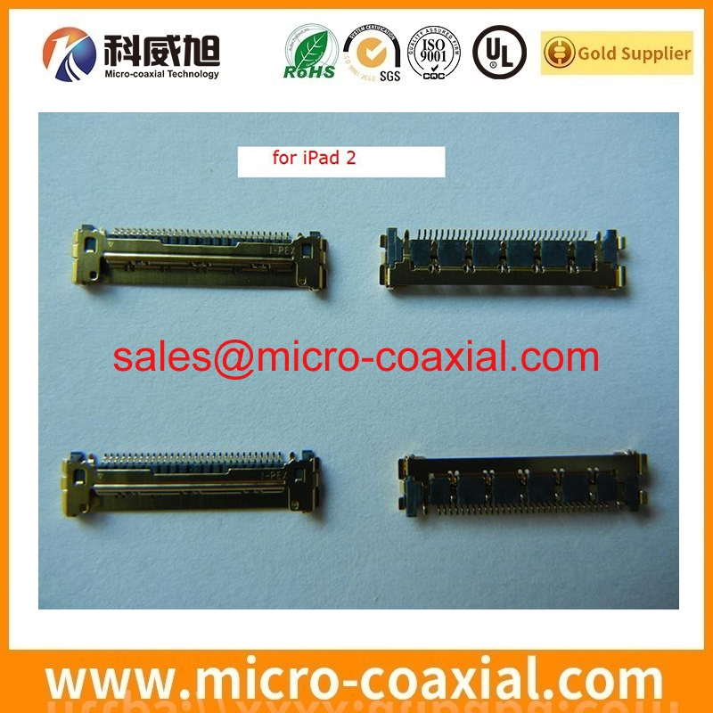 customized I-PEX 20380-R30T-06 fine micro coax cable I-PEX 20849-030E-01 panel cable assembly Provider.JPG