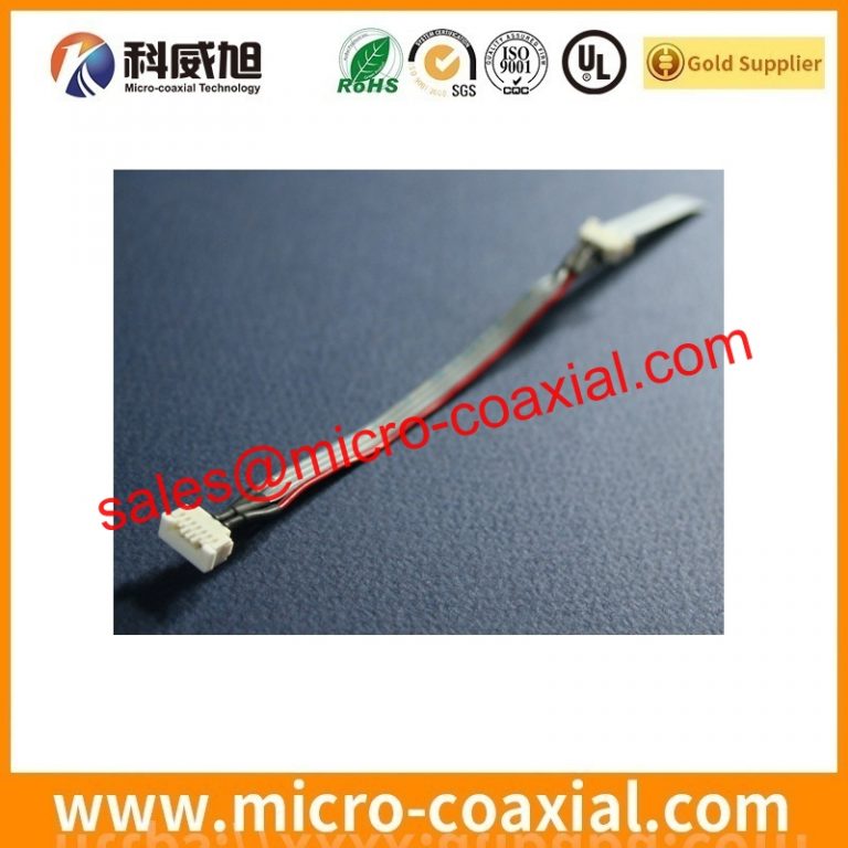 Custom I-PEX 2047-0303 micro coaxial connector cable assembly FI-W11P-HFE-E1500 eDP LVDS cable assembly supplier