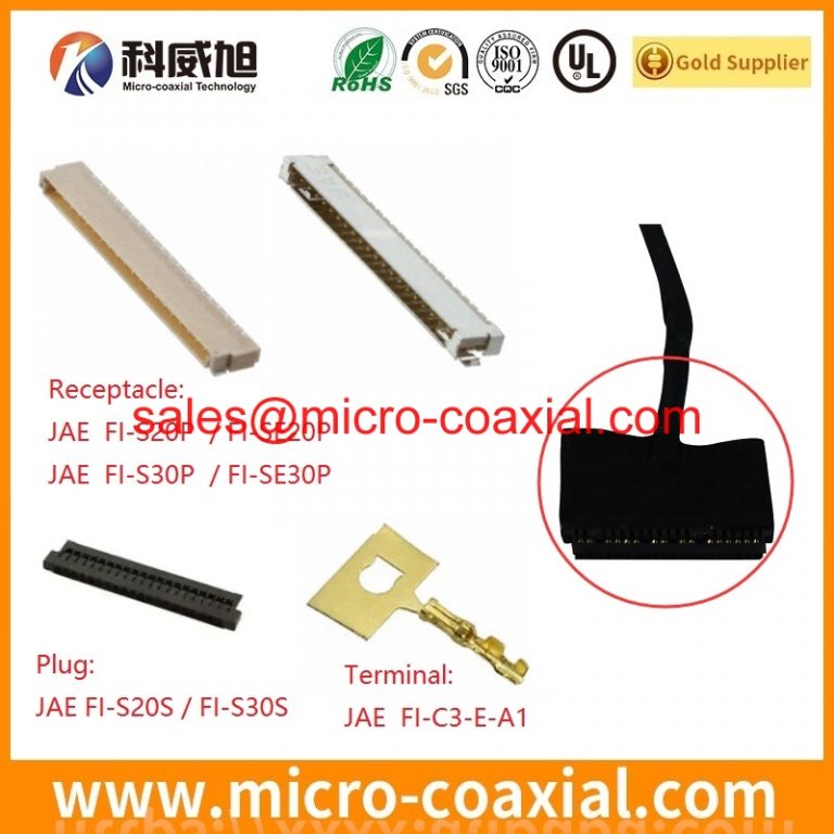 custom I-PEX 20845 MFCX cable assembly FX15S-51P-GND LVDS cable eDP cable assembly manufactory