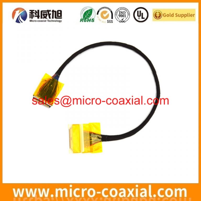 Custom I-PEX 2766-0601 ultra fine cable assembly I-PEX 20347-310E-12R eDP LVDS cable assembly Provider