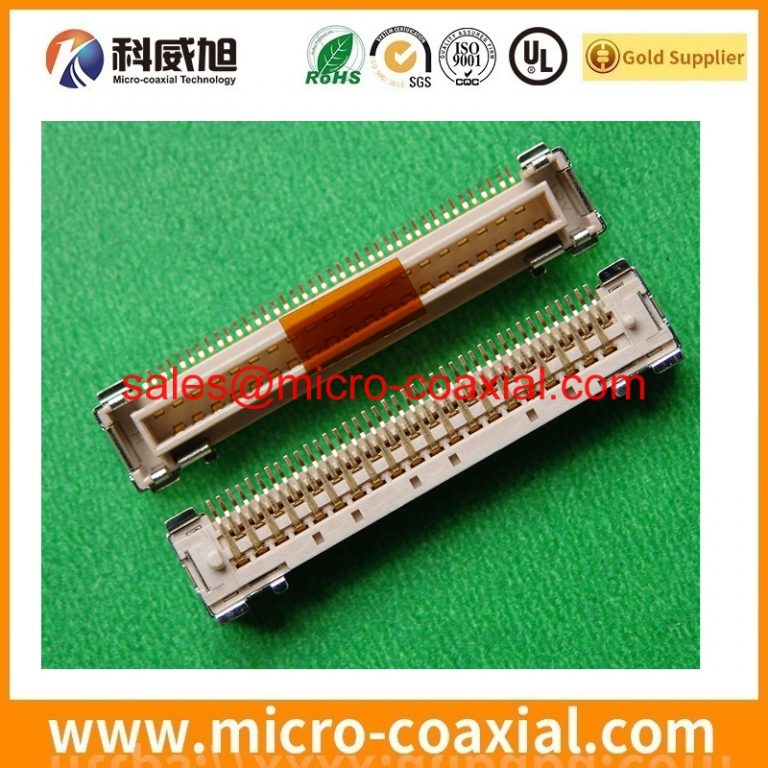 customized SSL00-40S-1500 micro-coxial cable assembly I-PEX 2766-0601 eDP LVDS cable Assembly manufactory