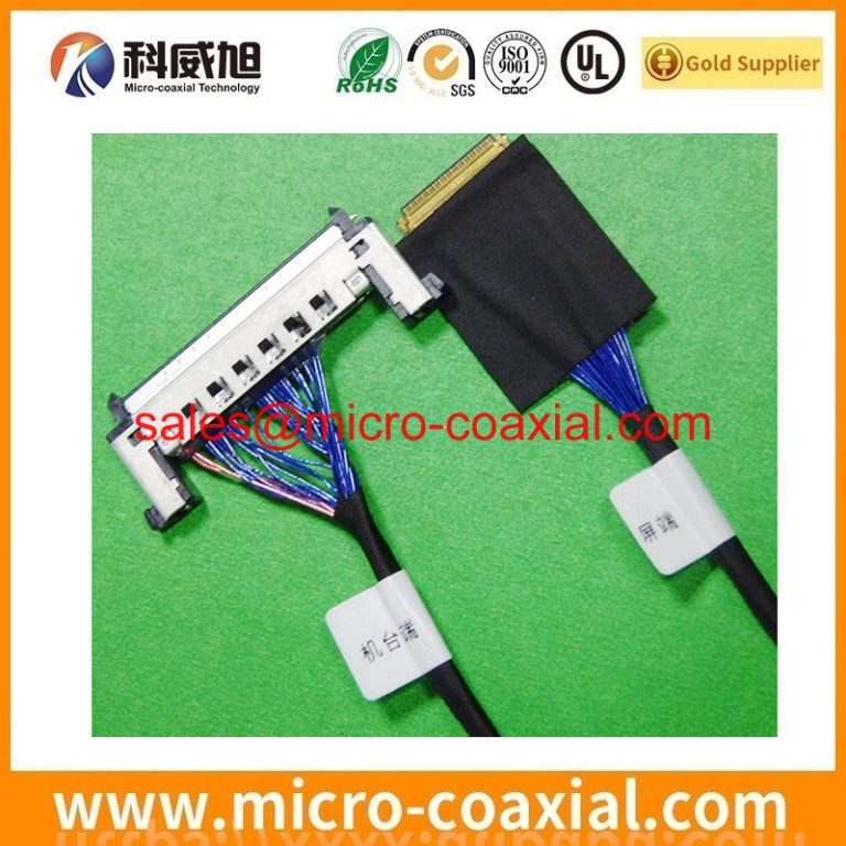 Manufactured I-PEX 20497-026T-30 Micro Coax cable assembly FI-RNC3-1A-1E-15000-T LVDS eDP cable Assembly Provider