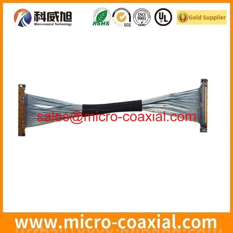 customized I PEX 20790 060E 02 thin coaxial cable I PEX 20454 Panel cable Assembly factory 1