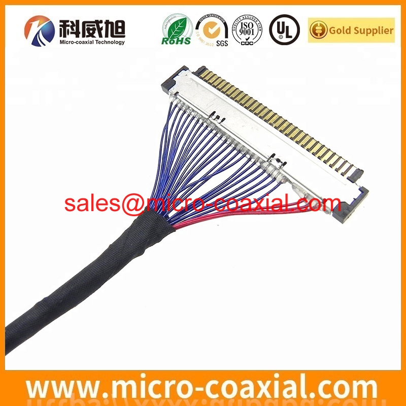 customized I PEX 2679 040 10 MFCX cable I PEX 20680 050T 01 LVDS cable assemblies manufactory 3