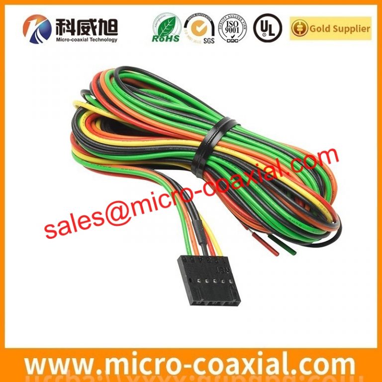 Custom I-PEX 20498-032E-41 board-to-fine coaxial cable assembly 2023314-3 eDP LVDS cable assemblies provider