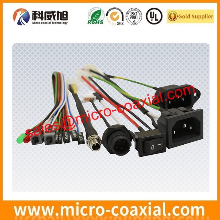 Manufactured I-PEX 20682-040E-02 MFCX cable assembly FI-W11P-HFE-E1500 LVDS eDP cable assembly factory