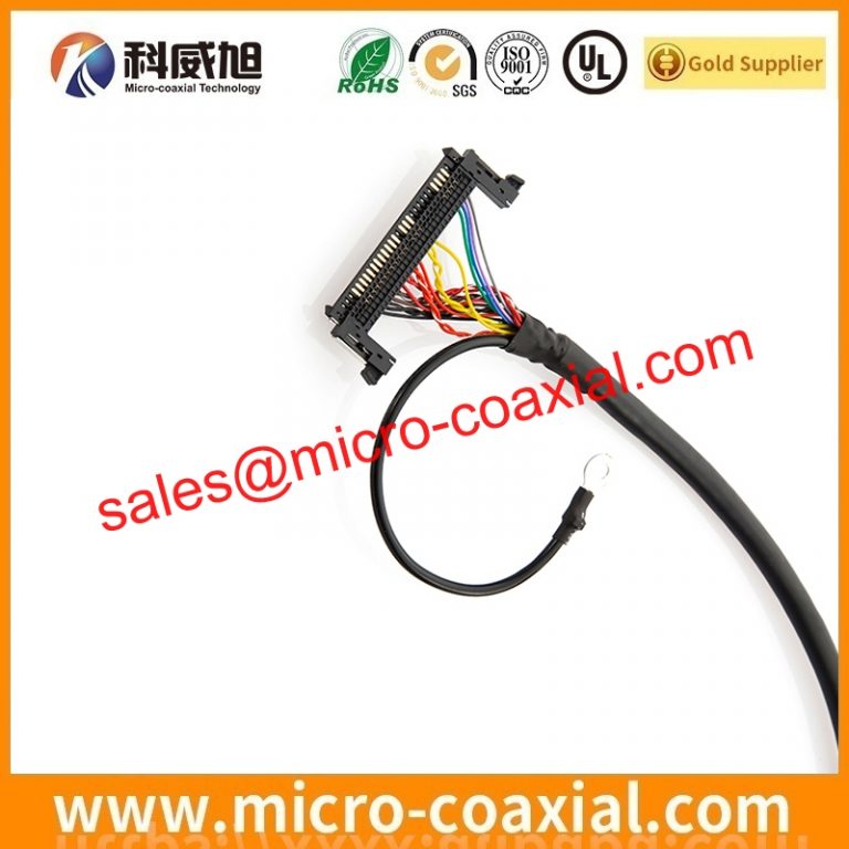 Custom FI-JW34C-CGB-SA1-30000 fine micro coaxial cable assembly I-PEX 20229 LVDS cable eDP cable Assemblies Manufacturing plant