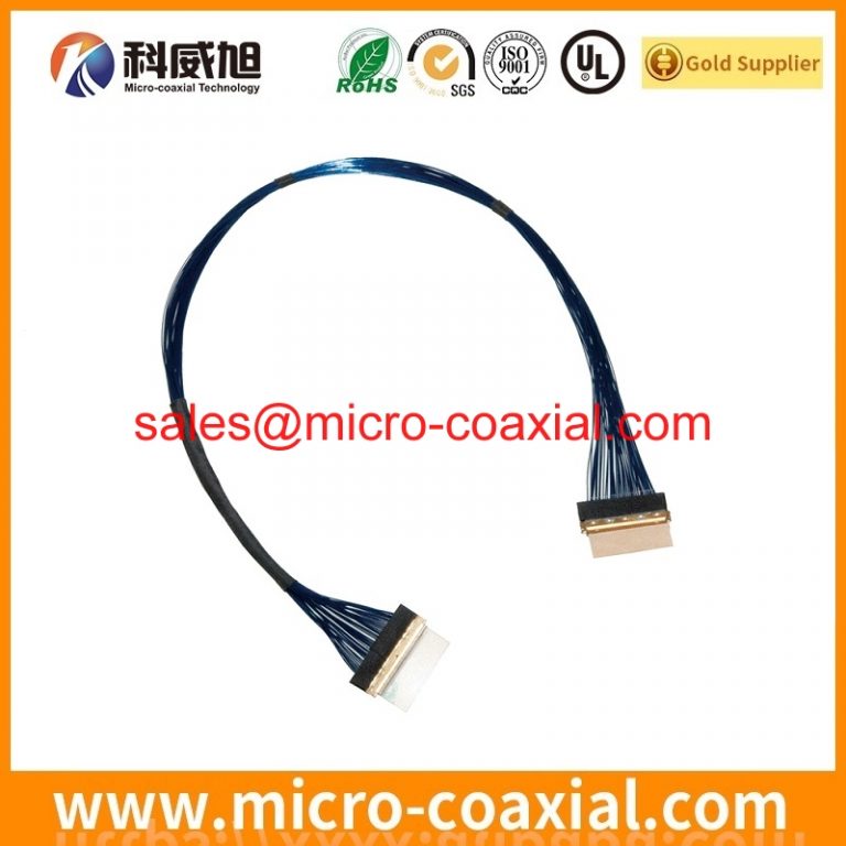 Manufactured I-PEX 20389 micro wire cable assembly I-PEX 20532-030T-02 LVDS eDP cable Assemblies factory