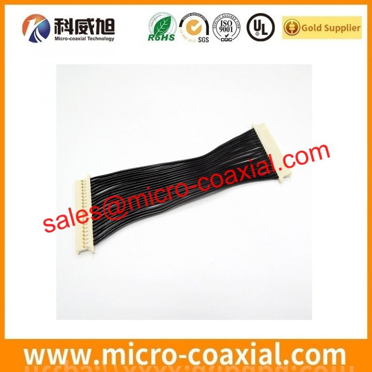 customized I-PEX 20497-040T-30 Micro Coaxial cable assembly I-PEX 20229 LVDS eDP cable assemblies provider