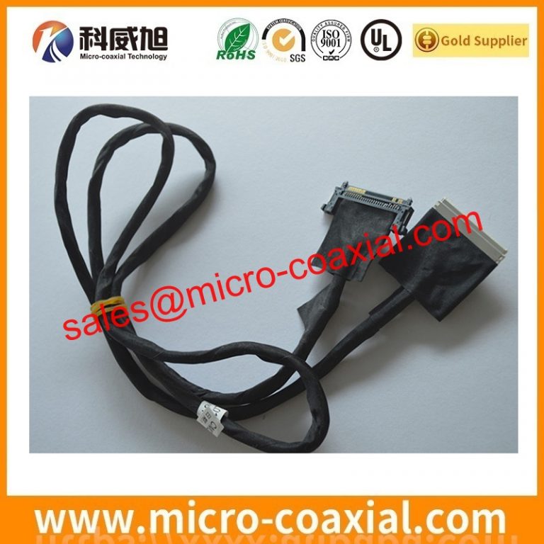 Custom I-PEX 2576-140-00 micro coaxial connector cable assembly FI-RE51S-VF-SM-R1300 LVDS cable eDP cable Assembly Vendor