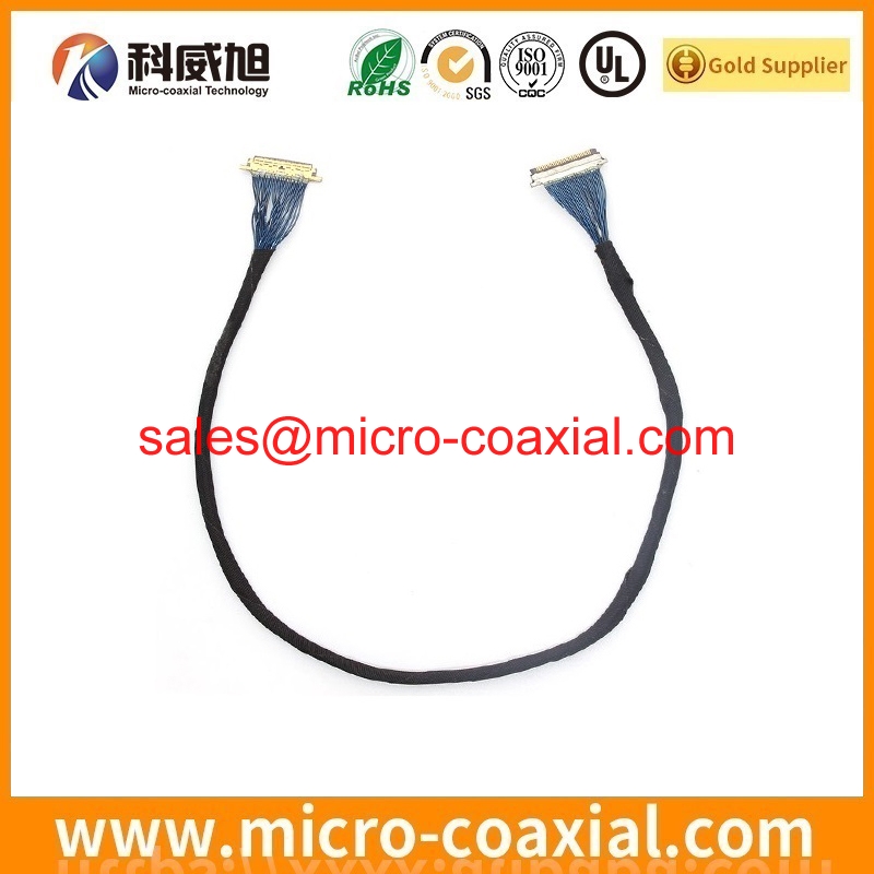 customized LTM170EP01 eDP cable High Reliability LVDS cable eDP cable assemblies