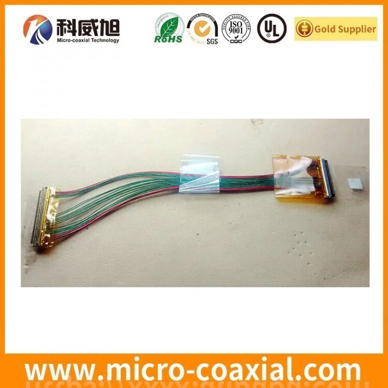 Custom DF81-40S-0.4H(51) Micro Coaxial cable assembly FX15S-41P-C eDP LVDS cable assembly Supplier